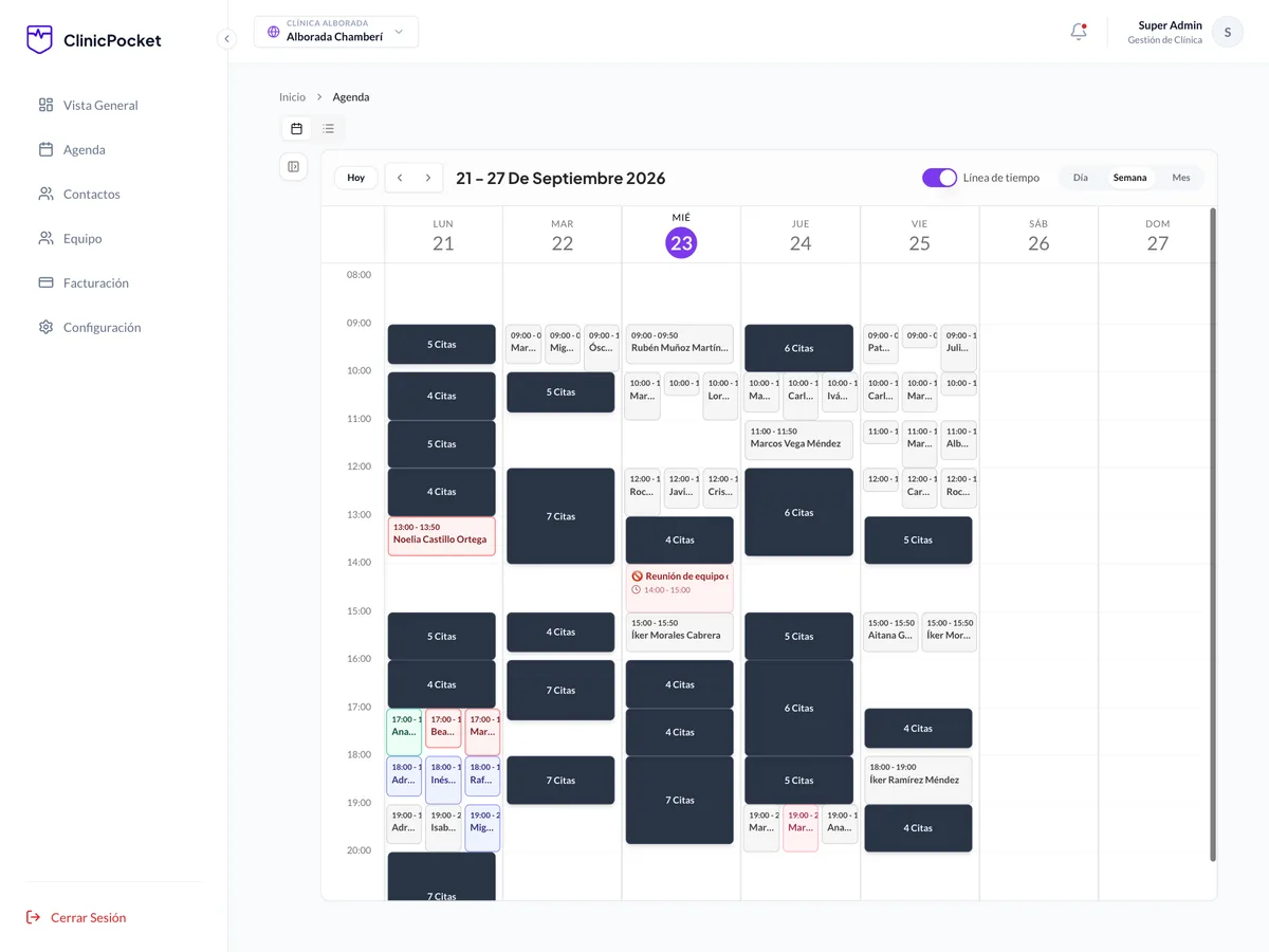 Agenda semanal