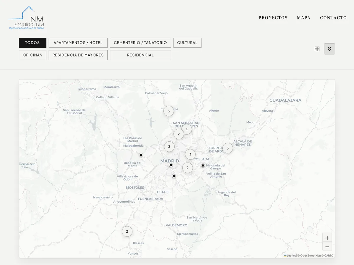 Mapa de obras